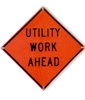 Roll-Up Construction Signs